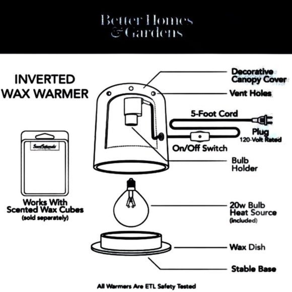 Farmhouse Barn Wax Warmer Full Size Metal Lights Up - Picture 5 of 13